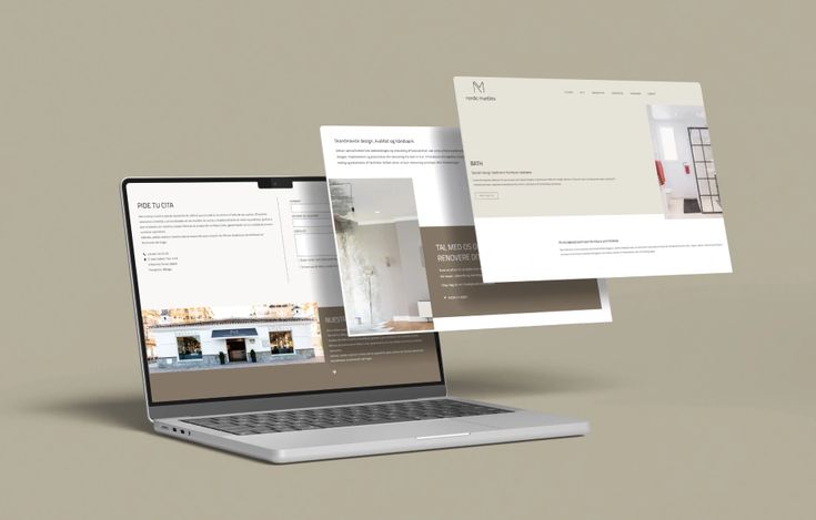 nordic muebles webdesign